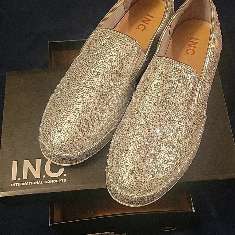 INC BLING SNEAKERS - Picture 1 of 5